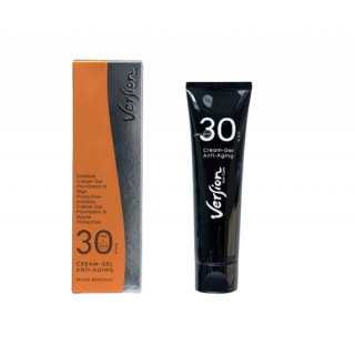 Version Sun Care Invisible Cream-Gel Anti-Aging Spf30 50ml Αντηλιακή Αντιρυτιδική Κρέμα Gel Προσώπου με Προβιταμίνη D