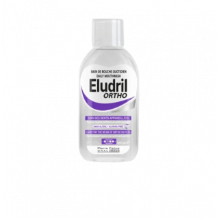 Eludril Ortho Mouthwash 500ml Καθημερινό Στοματικό Διάλυμα για Ορθοδοντικούς Μηχανισμούς