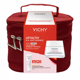 Vichy Promo Liftactiv H.A Αντιρυτιδική Κρέμα Ημέρας για Κανονικές & Μικτές Επιδερμίδες 50ml & Δώρο Capital Soleil UV Age Daily Αντηλιακό Προσώπου Spf50 15ml