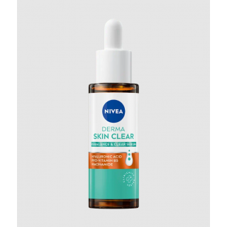 Nivea Derma Skin Clear Ορός Προσώπου για Λιπαρές Επιδερμίδες με Τάση Ακμής 30ml
