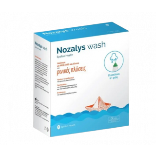 Epsilon Health Nozalys Wash Ρινικές Πλύσεις 30sachets & 1 Φιάλη 240ml