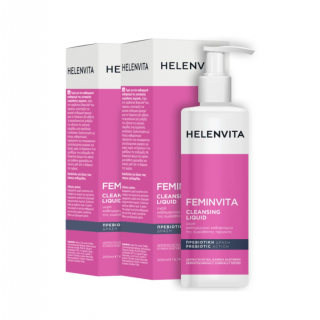 Helenvita Promo Feminvita Cleansing Liquid 2x200ml Υγρό Καθαρισμού για την Ευαίσθητη Περιοχή