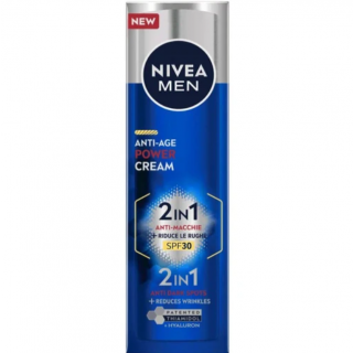 Nivea Men Anti-Age Power Face Cream Spf30 50ml Ανδρική Αντιγηραντική Κρέμα Προσώπου Ημέρας 