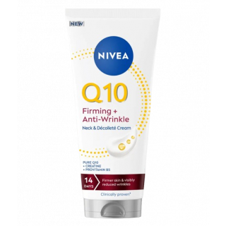 Nivea Q10 Συσφικτική & Αντιρυτιδική Κρέμα για Λαιμό & Ντεκολτέ 200ml