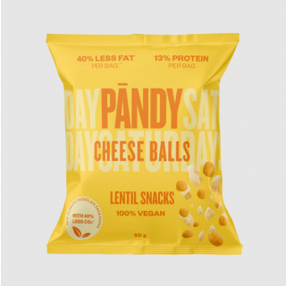 Pandy Lentil Cheese Balls Σνακ Φακής με Γεύση Τυρί 50gr