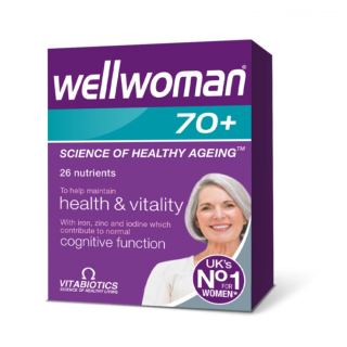 Vitabiotics Wellwoman 70+  30tabs Πολυβιταμίνη για Γυναίκες 