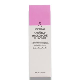 Youth Lab Sensitive Hydrobiome Cleanser 200ml Αφρώδης Κρέμα Καθαρισμού Προσώπου για Ευαίσθητες Επιδερμίδες με Τάση Ερυθρότητας