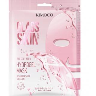 Kimoco Glass Skin Bio Collagen Μάσκα Προσώπου Βαθιάς Ενυδάτωσης & Λάμψης 32gr