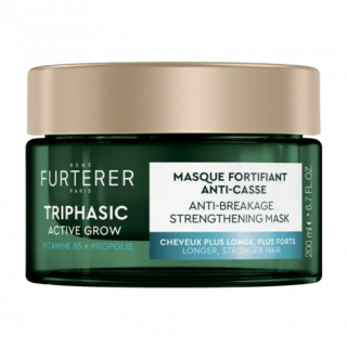 Rene Furterer Triphasic Active Grow Hair Mask 200ml Μάσκα Ενδυνάμωσης Μαλλιών Κατά του Σπασίματος