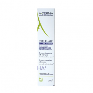 A-Derma Epitheliale Ultra Repair HA+ Anti-Marks Repairing Cream 40ml Επανορθωτική Κρέμα Κατά των Σημαδιών