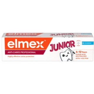 Elmex Junior Anti-Cavity Toothpaste 6-12 Years 75ml Παιδική Οδοντόκρεμα Κατά της Τερηδόνας