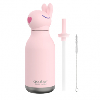 Asobu Bestie Bunny Μπουκάλι Θερμός 460ml