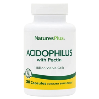 Nature's Plus Acidophilus 30caps Συμπλήρωμα Διατροφής Προβιοτικών 