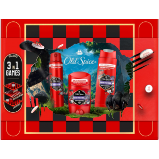 Old Spice Promo NightPanther Αποσμητικό Στικ 50ml & Αφρόλουτρο & Σαμπουάν 250ml & Αποσμητικό Σπρέι 150ml