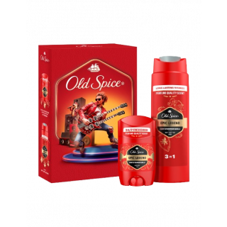 Old Spice Promo Epic Legend Αποσμητικό Roll On 50ml & Αφρόλουτρο & Σαμπουάν 250ml