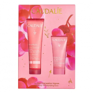 Caudalie Promo VinoHydra Intensely Moisturizing Duo Ενυδατική Κρέμα Προσώπου για Ξηρές Επιδερμίδες 60ml & Gel Καθαρισμού Προσώπου & Ματιών 30ml
