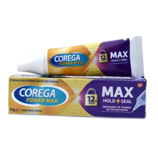 Corega Max Seal Cream 40gr Στερεωτική Κρέμα για Τεχνητή Οδοντοστοιχία