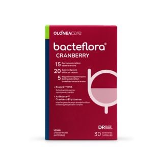 Olonea BacteFlora Cranberry 30caps Συμπλήρωμα Διατροφής Για Το Ουροποιητικό