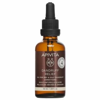Apivita Dandruff Relief Oil 50ml Λάδι Κατά της Ξηροδερμίας και της Πιτυρίδας
