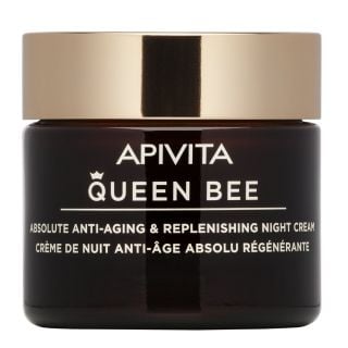 Apivita Queen Bee Νέα Κρέμα Νύχτας Απόλυτης Αντιγήρανσης & Εντατικής Θρέψης 50ml