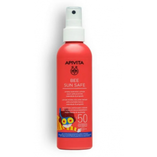 Apivita Bee Sun Safe Hydra Παιδική Αντηλιακή Lotion Για Πρόσωπο & Σώμα Spf50 200ml