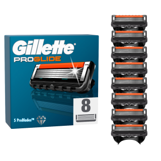 Gillette Pro Glide Ανταλλακτικά Ξυριστικής Μηχανής 8 Τεμάχια