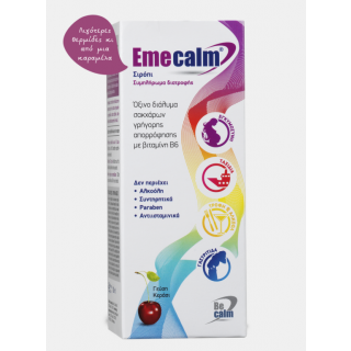 BeCalm EmeCalm Fast Absorption Acidic Sugar Solution with Vitamin B6, 120ml