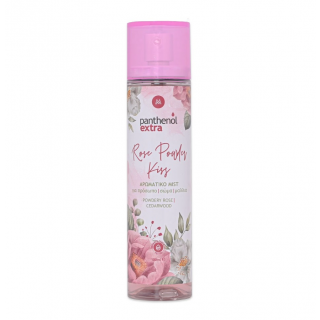 Panthenol Extra Mist Rose Powder Kiss 100ml Αρωματικό mist τριανταφυλλένιας πούδρας για πρόσωπο, σώμα και μαλλιά