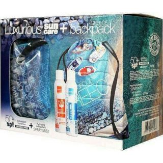 Intermed Luxurious Spray Αντιοξειδωτικό Αντιηλιακό με Βιταμίνη C SPF50+ 200ml & Ενυδατικό Νεφέλωμα με Υαλουρονικό Οξύ 200ml & Δώρο Καλοκαιρινό Σακκίδιο Πλάτης
