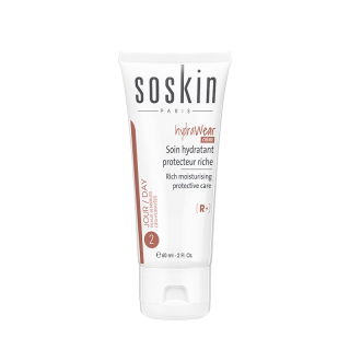 Soskin Hydrawear Rich Moisturisin Protective Care Cream 60ml Ενυδατική Κρέμα Προσώπου Πλούσιας Υφής για Ξηρή & Πολύ Ξηρή Επιδερμίδα