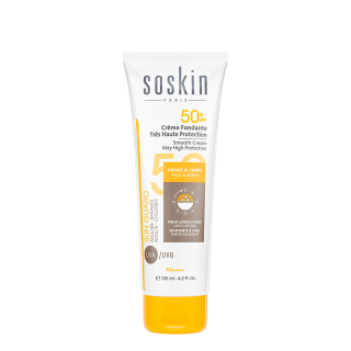 Soskin Sun Guard SPF50+ Smooth Cream 125ml Αντηλιακή Κρέμα για Πρόσωπο & Σώμα