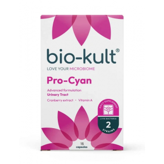 Bio-Kult Pro-Cyan 15 Caps για το Ουροποιητικό