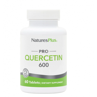 Nature's Plus Quercetin 600 60 Κάψουλες Συμπλήρωμα Διατροφής με Αντιοξειδωτική Δράση
