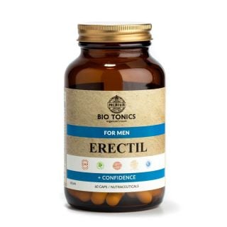 Bio Tonics Erectil For Men 60caps Συμπλήρωμα Διατροφής για την Αύξηση των Επιπέδων της Αντρικής Libido