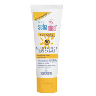 Sebamed Baby Sun Cream SPF 50+ 75ml Βρεφική Αντηλιακή Κρέμα Πολύ Υψηλής Προστασίας, 75ml