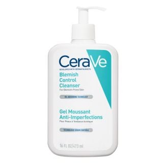 CeraVe Blemish Control Cleanser Τζελ Καθαρισμού Προσώπου Για Επιδερμίδες Με Ατέλειες 473ml