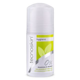 Tecnoskin Hygiene 24H Αποσμητικό Roll-On με 0% Αλουμίνιο & Αλκοόλη 50ml