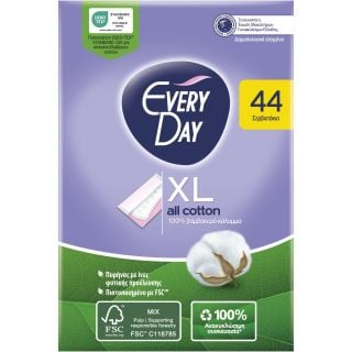 Every Day All Cotton Extra Long Σερβιετάκια 44τμχ