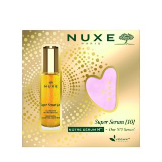 Nuxe Promo Super Serum 10 Συμπύκνωμα Αντιγήρανσης 30ml & Δώρο Gua Sha Για Μασάζ Προσώπου