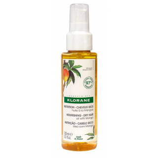 Klorane Nourishing - Dry Hair Oil with Mango 100ml Έλαιο με Μάνγκο για Ξηρά Μαλλιά