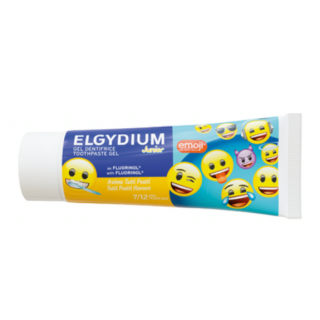 Elgydium Emoji Toothpaste Tutti Frutti 50ml Παιδική Οδοντόκρεμα με γεύση Tutti Frutti