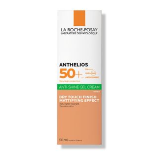 La Roche Posay Anthelios Anti-Shine Tinted Dry Touch Gel Cream SPF50+ 50ml 