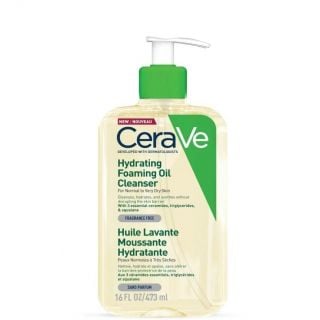 Cerave Hydrating Foaming Oil Cleanser 473ml Λάδι Καθαρισμού για Πρόσωπο & Σώμα