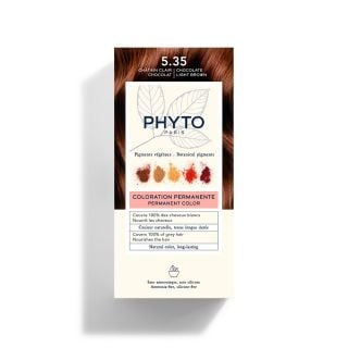 Phyto Phytocolor Μόνιμη Βαφή No5.35 Καστανό Ανοιχτό Σοκολατί 50ml