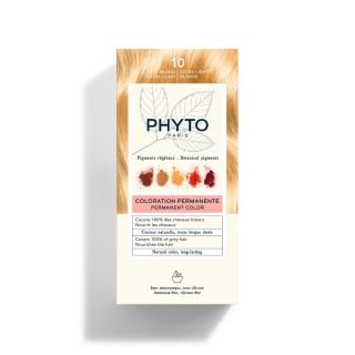 Phyto Phytocolor Μόνιμη Βαφή No10 Κατάξανθο Πλατινέ 50ml