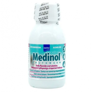 InterMed Medinol Mouthwash 100ml Στοματικό Διάλυμα - Συσκευασία Ταξιδιού