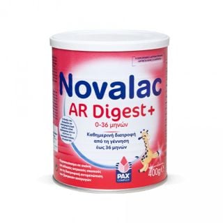 Novalac AR Digest Γάλα Σκόνη 400gr για την Βαλβιδική Παλινδρόμιση
