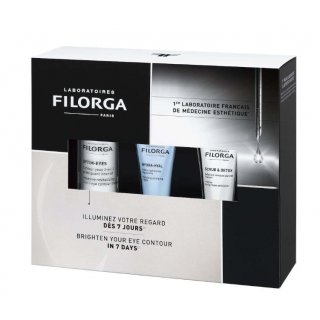Filorga Promo Lightening Set Scrub & Detox για Απολέπιση 15ml & Hydra-Hyal Ενυδατική Κρέμα 15ml & Optim-Eyes Κρέμα Ματιών 15ml