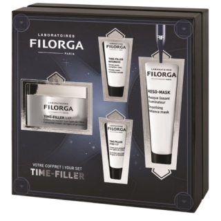 Filorga XMAS Promo Pack Time Filler 5XP Wrinkle Correction Cream 50ml + Correction Eye Cream 4ml + Intensive Serum Multi-Correction Rides 7ml + Meso-Mask Smoothing Radiance Mask 30ml
