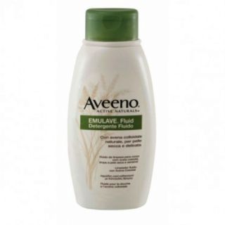 Aveeno Emulave Fluid Αφρώδες Υγρό Καθαρισμού για την Ξηρή & Ευαίσθητη Επιδερμίδα